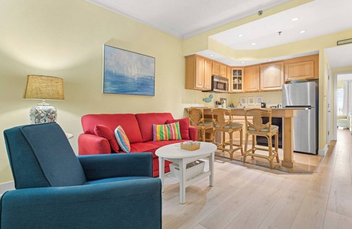 Hatteras Apartment | The Grand View 122 at the Villas at Hatteras Landing 1 Bedroom Near-Beach Condos with Pool Access!