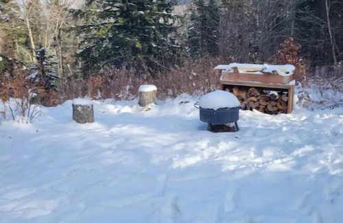 Stratton Cabin | The Green Cabin - 10 min from Sugarloaf, 30 min to Rangeley!