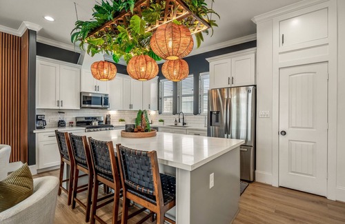 South Central Houston Apartment | The Green Haus Luxxe Cabana Rooftop Retreat