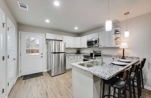 Fort Worth House | The Grey River Home near Lockheed/FW Stockyards