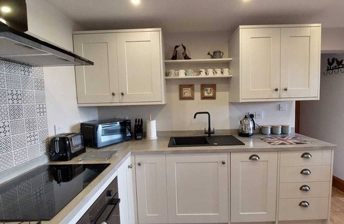 Darlington Cottage | The Hayloft- dog friendly romantic retreat- log burner and lovely rural views