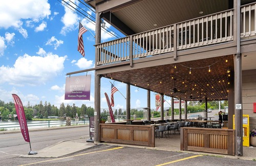 Bigfork Condo | The Historical Grand View Building on Bigfork Bay