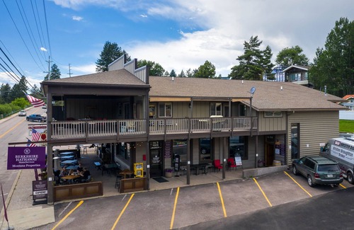 Bigfork Condo | The Historical Grand View Building on Bigfork Bay