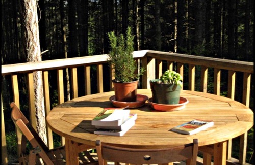 Galiano Cabin | The Hobbit House at the Heritage Forest