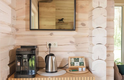 Klykiai House | The house is located in a quiet area, surrounded by forest pines.