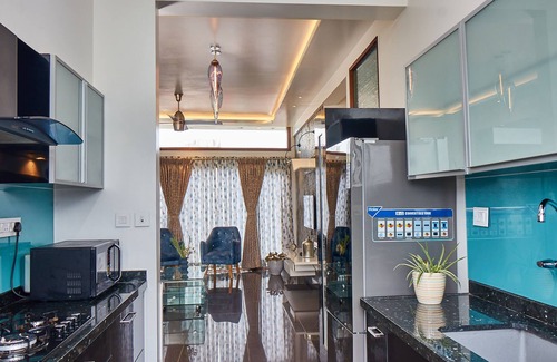 Kalyan Nagar Apartment | The Jazminn - Glass apartment