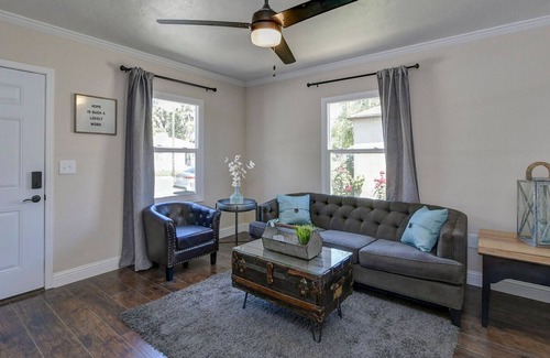 Yuba City House | The Jewell Avenue Gem is a fully remodeled, modern home with a touch of rustic..