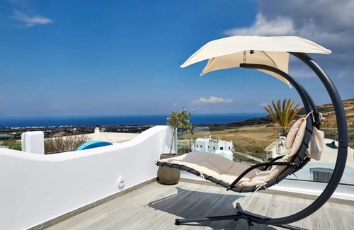 Messaria Villa | The King's Throne house with Jacuzzi & Sea view