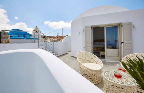 Messaria Villa | The King's Throne house with Jacuzzi & Sea view