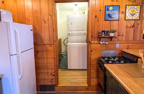 Newaygo Cottage | The Knotty Pine Retreat on Hess Lake