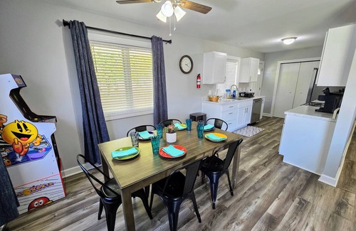 Ottawa House | The Lafayette Lounger whole duplex. Pet friendly, King Beds, Arcade games