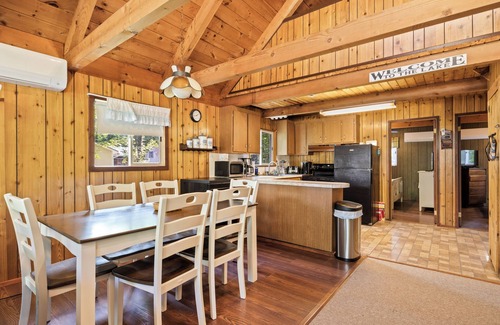 Wolfeboro Cabin | The Lake Escape - A Cozy Lakeside Cabin - Sleeps 8 - Grill, Kayak, Firepit