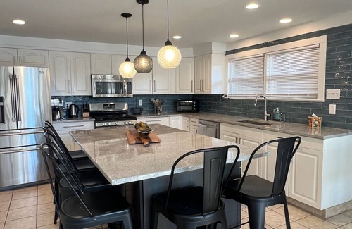 Saugatuck House | The Lakefront ReTreat w/Hot Tub, kayaks, & beach