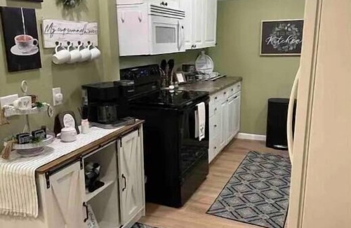 East Moline House | The Landing Zone.n Comfortable and cozy three bedroom with two car garage.