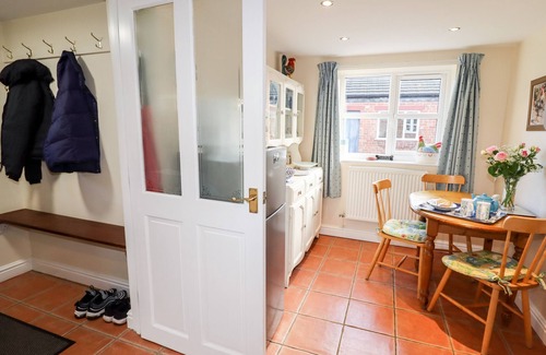 Felton Cottage | THE LAURELS BARN, pet friendly, with a garden in West Felton