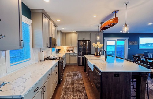 Scott County House | The LeClaire Driftwood Retreat on the Mississippi River!