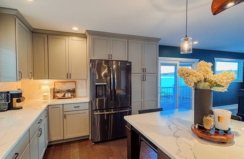Scott County House | The LeClaire Driftwood Retreat on the Mississippi River!