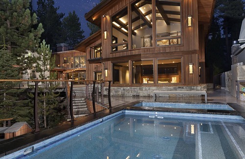 South Tahoe House | The Legendary Waterfront Estate; Villa Harrah w/Himalayan Salt Spa & Much More!