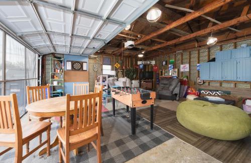 South Haven House | The Lighthouse - Large home close to downtown with a hot tub & game room!