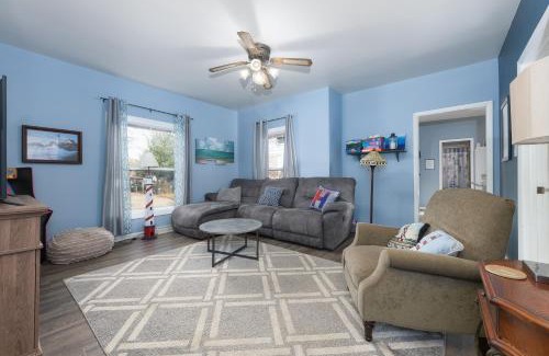 South Haven House | The Lighthouse - Large home close to downtown with a hot tub & game room!