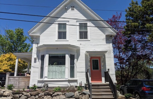 Meredith Apartment | The Lilly Pad. Downtown Meredith, peek-a-boo views of Lake Winnipesaukee!