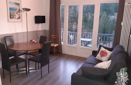 Laveissiere Apartment | The Lioran, nice Studio with balcony, facing the slopes
