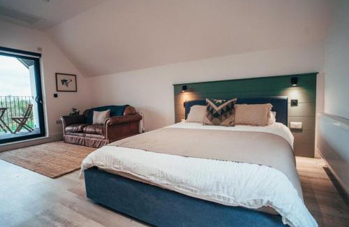 Llanymynech Apartment | The Loft Studio apartment - above detached new build garage