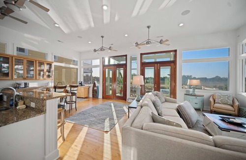 Charleston House | The Lookout- hot tub, heated pool, with marsh view