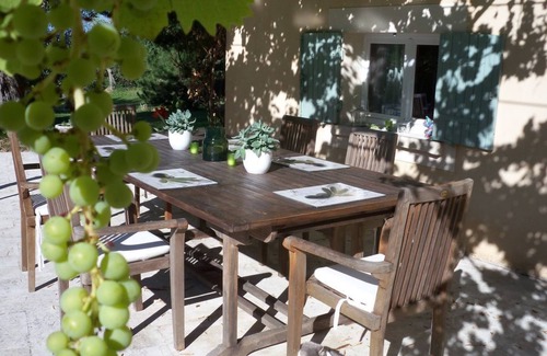 Lagnes House | The luberon: opposite the swimming pool