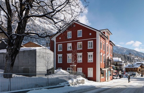 Flims Apartment | The luxurious 4.5 room attic apartment, 120m2 is located in a historic building