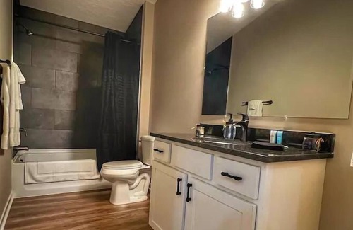Lancaster House | The Magnolia/ Modern Barndo with hot tub and game room