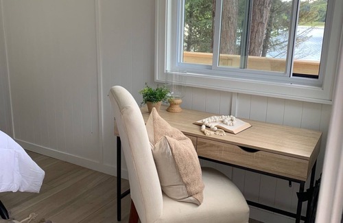 Sturgis House | The Maple & Oak - Lakefront Home with Private Beach