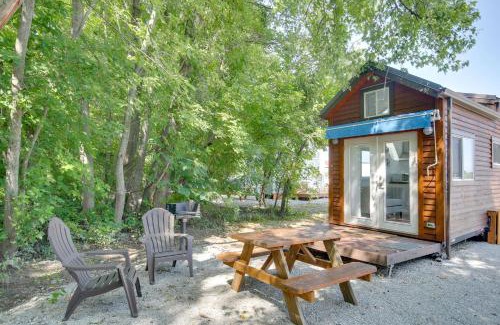 Defiance Apartment | The Merlot Bungalow Defiance Tiny Home on Trail