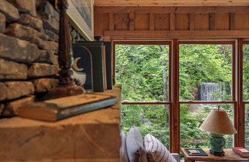 Mirror Lake Cabin | The Millhouse | The historic Mill House on Mirror Lake and Cullasaja River