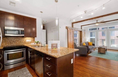 North Capitol Apartment | The Nashville Nook - Barn Doors & Broadway Dreams