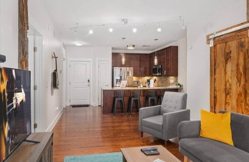 North Capitol Apartment | The Nashville Nook - Barn Doors & Broadway Dreams
