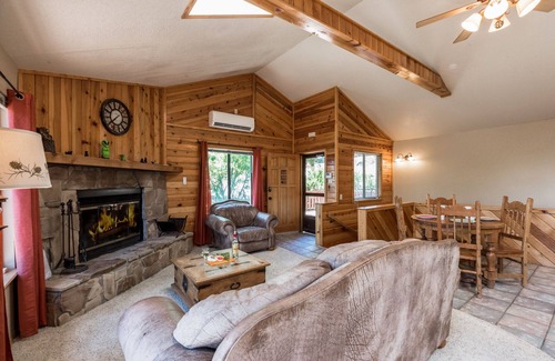 Ruidoso Cabin | The Neon Bear | Pet Friendly, Outdoor Adventures!