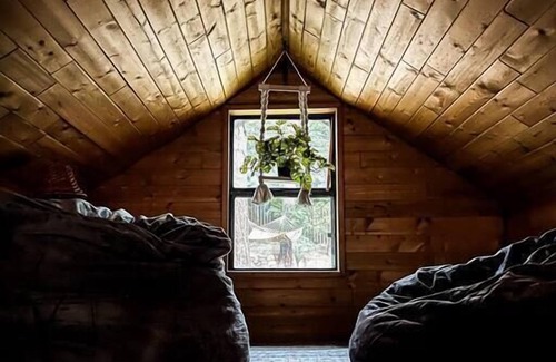 Idyllwild Cabin | The Nest: Serene Sanctuary w Hot Tub, Fireplace, Grill, Hammock, Outdoor Fire Fe