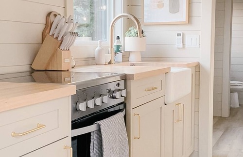Sumas Prairie Cottage | The Nest TINY HOME beautiful views private retreat