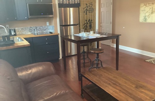Saint Claude Apartment | The New Orleans residence of a jazz pianist.