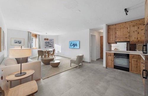 St. Moritz Apartment | The newly renovated holiday flat "Abitaziun Caspar Badrutt 302" in St.