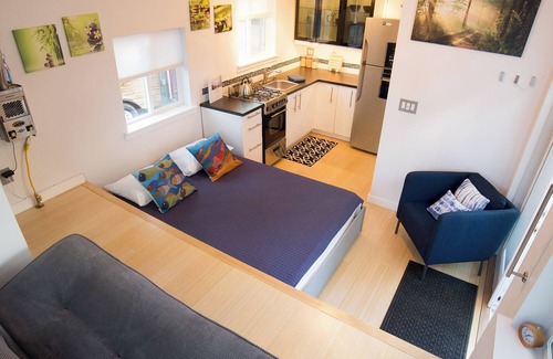 Lyons Resort | The Nun's House - Bright Modern Tiny Home in Lyons CO