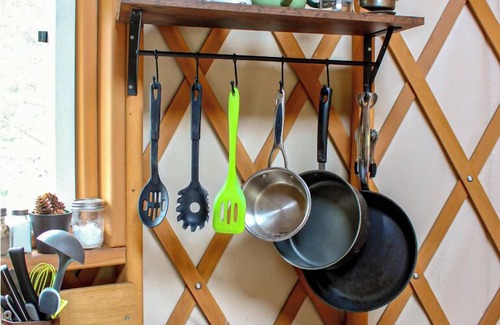 Blaeberry Cabin | The Off-Grid Green Yurt in the Wood