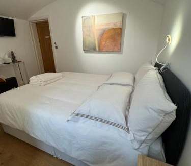 Beechingstoke Bed & Breakfast | The Old Pub - Entire Private Cellar, Sauna & Gym, King Size Bed, Self Contained Kitchenette including Continental Breakfast, Snacks and Mini Bar