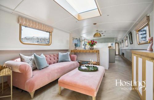 Limehouse Boat Rental | The Opal - Luxury 2-Bed Houseboat