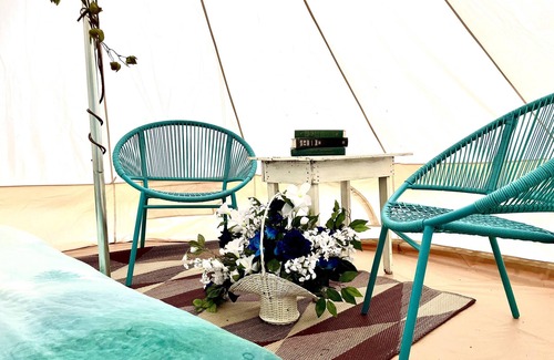 Keswick Ridge RV Rental | The Orchard Bell - Glamping in a Wild Orchard near Fredericton, NB!