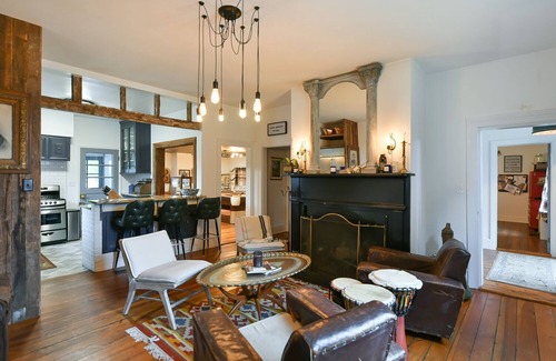 Berryville House | The Outpost: A Rustic Respite in the Shenandoah Valley 4 Bikes For Use Tesla Ch