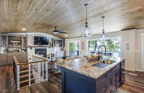 Leesville House | The Overlook at Langford - Private dock with SUPs, Kayaks, and Ping Pong