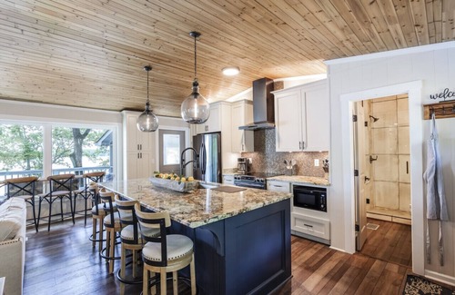 Leesville House | The Overlook at Langford - Private dock with SUPs, Kayaks, and Ping Pong
