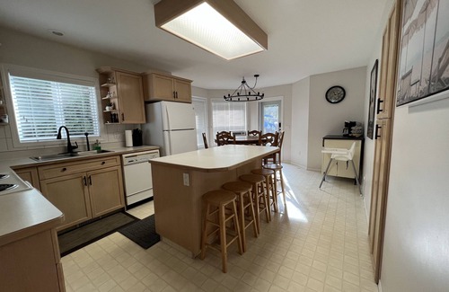 Sicamous House | The Owlhead Place - King beds, privacy and a backyard minutes from the beach!